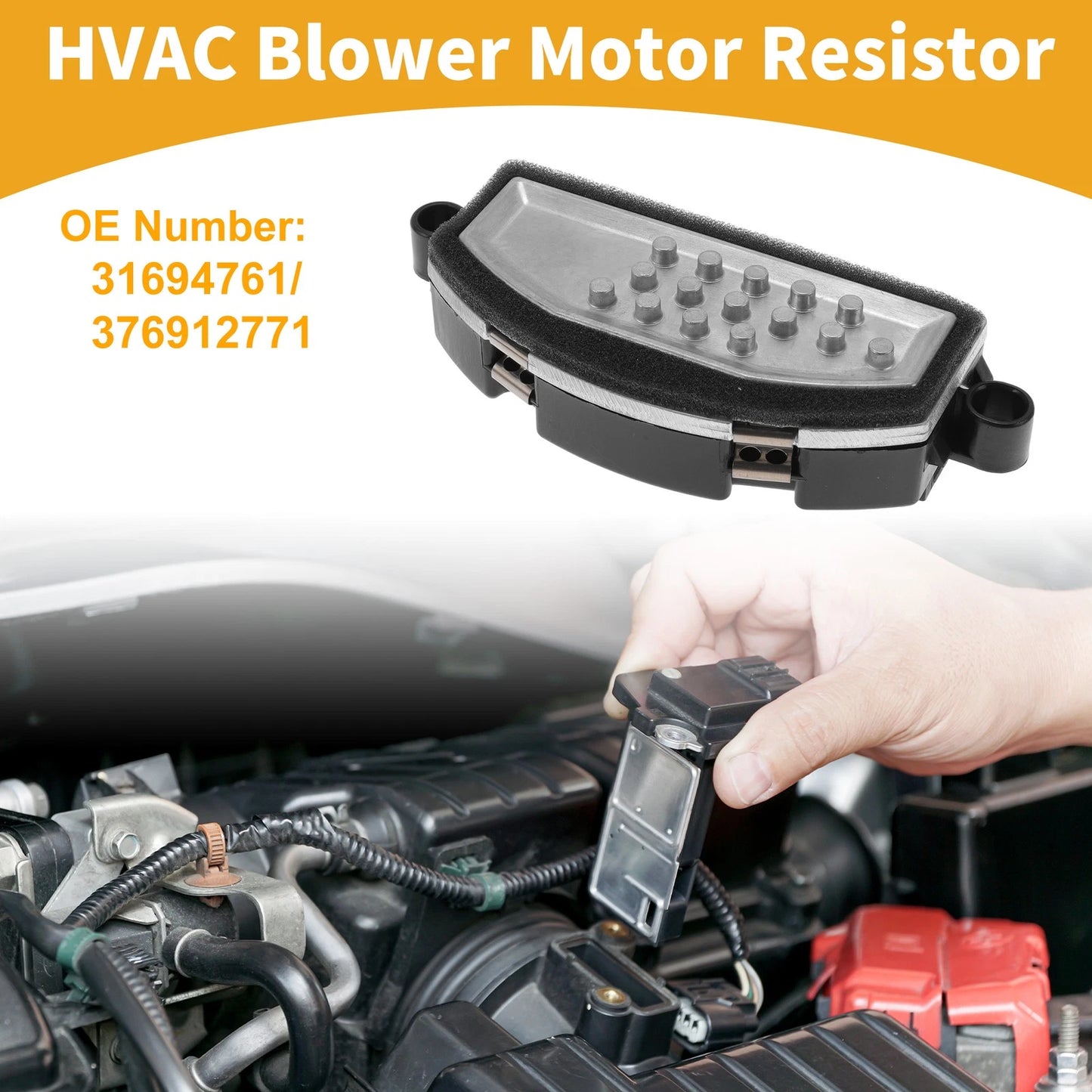 Blower Motor Resistor for Volvo XC40 (2017-2021) - 1 Pc