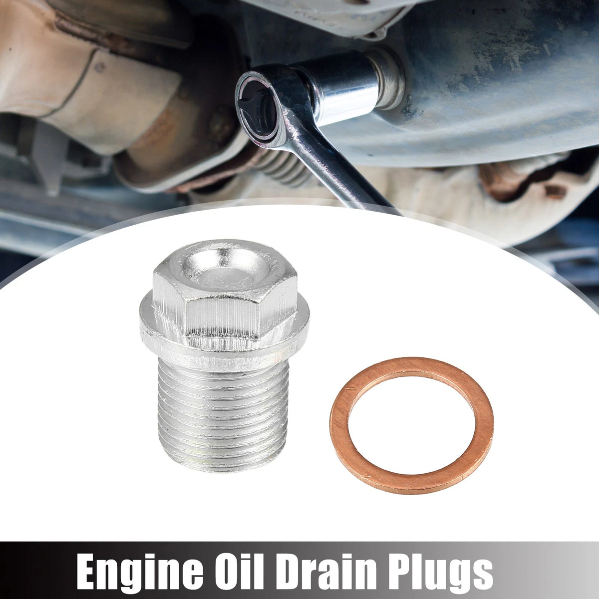 M18x1.5 Oil Drain Plug Set with Washer for Volvo S60 (2001-2010)