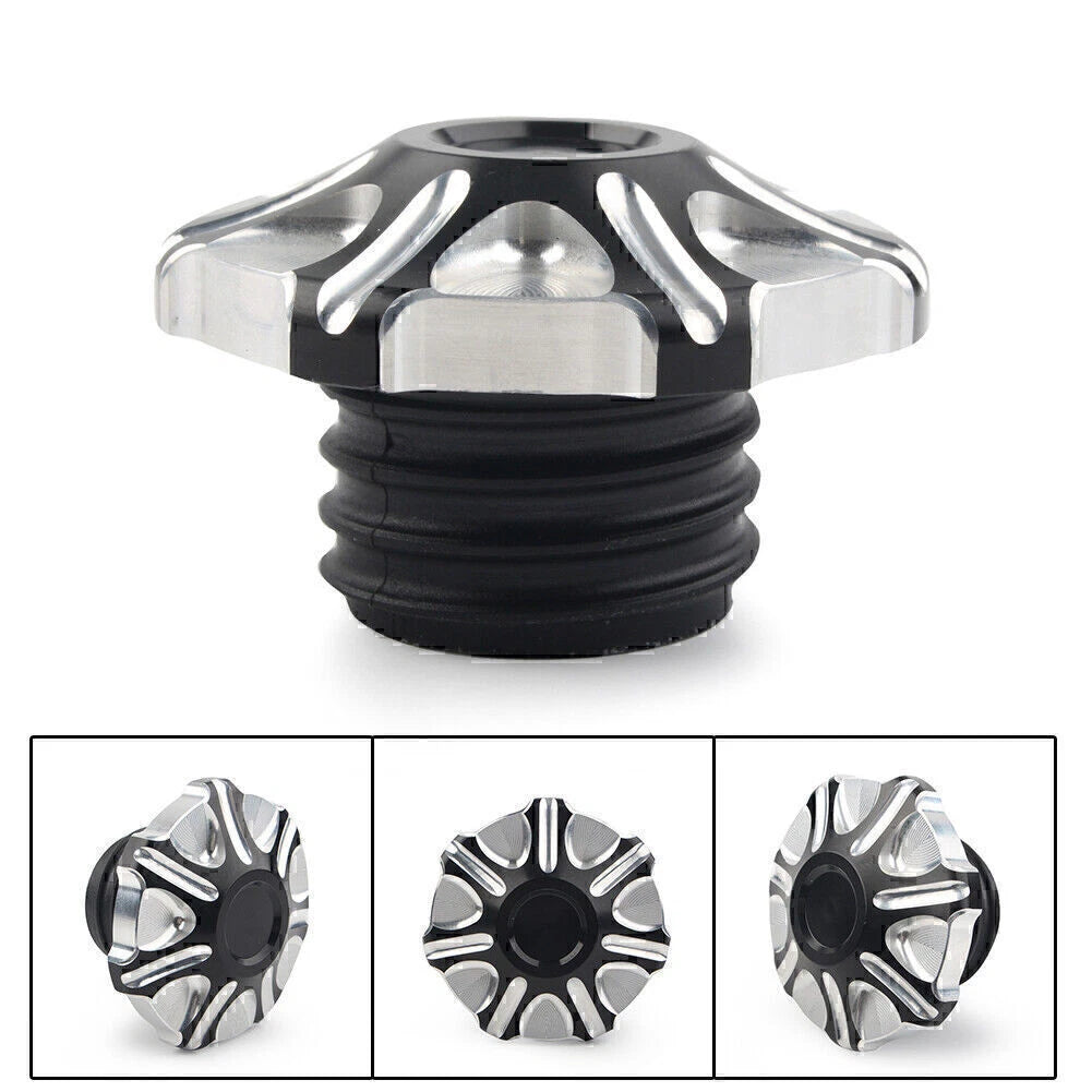 CNC Billet Vented Gas Cap for Harley Sportster