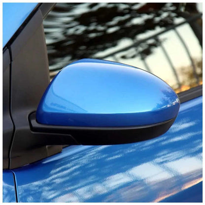 Blue Side Wing Mirror Cover Cap for Mazda 2 (2007-2014)