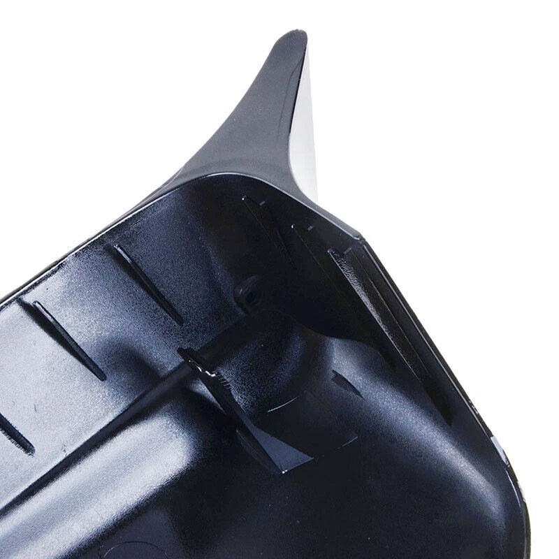 Glossy Black M Style Side Mirror Cover Caps for BMW E60 E61 E63 E64 (2003-2008) 2x