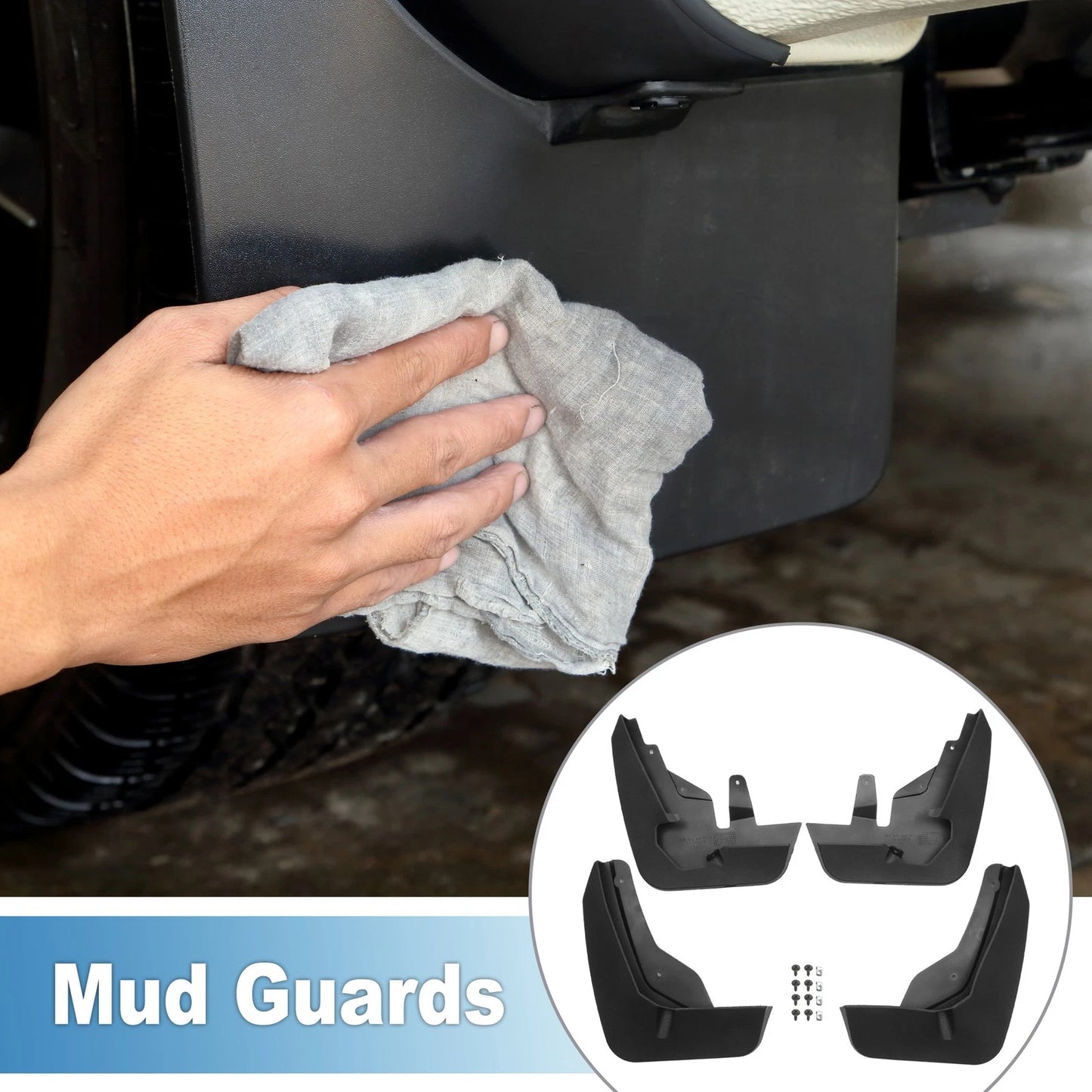 Mud Flap Splash Guard for Chevrolet Suburban 2021-2023
