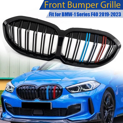 M Color Front Kidney Grille for 2019-2023 BMW 1 Series F40 118i 120i M135i