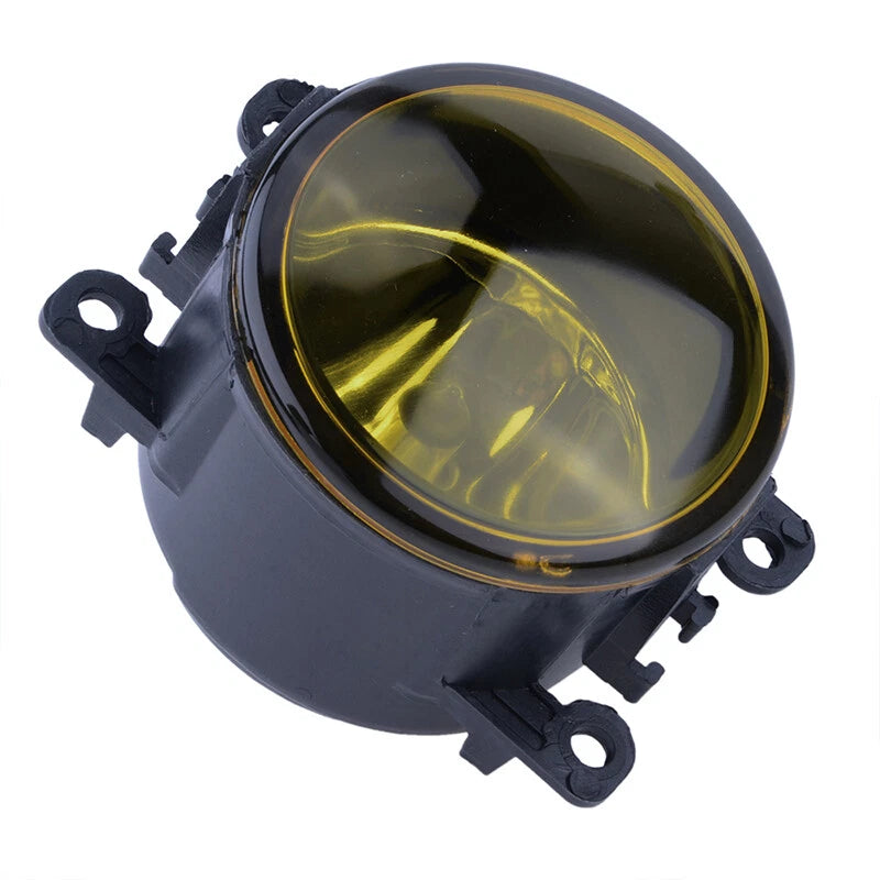 Left & Right Yellow Fog Light Lamps with H11 Bulbs for Acura Honda Ford Nissan Suzuki