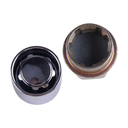 M12x1.5 Anti Theft Wheel Lug Nut Locks + Key for Car