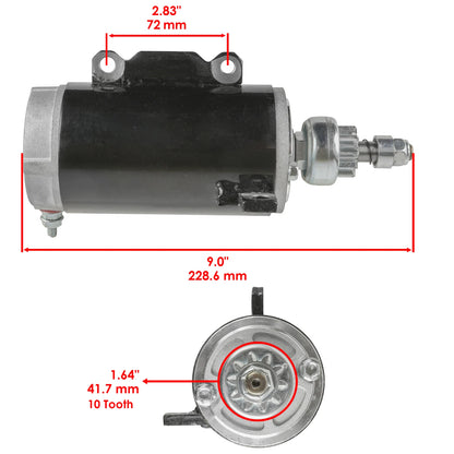 Johnson Outboard Starter for 80-115HP Models (80/88/90/100/112/115)