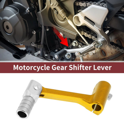 Folding Gear Shifter Lever for Bosuer Cheetah Gold Tone Silver Tone