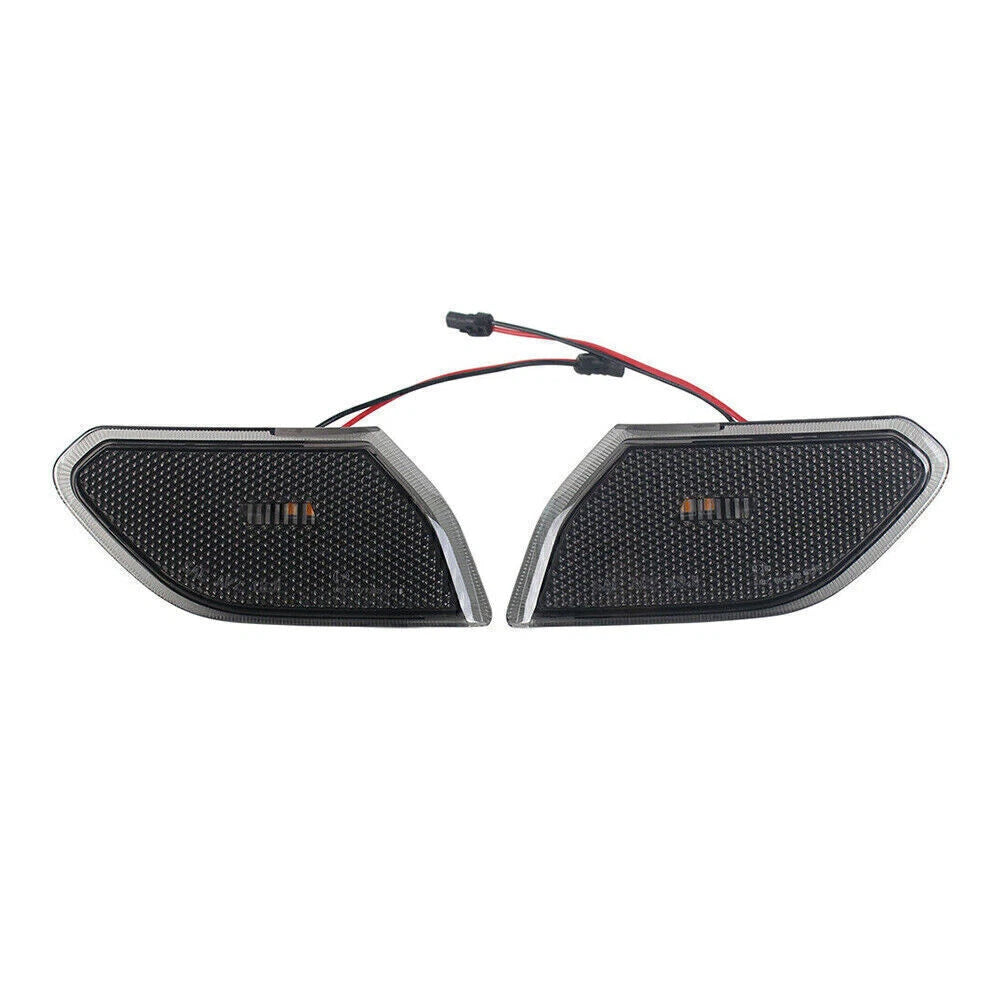 Front Fender Side Marker Amber LED Lights for Jeep Wrangler JL (2018-2022)