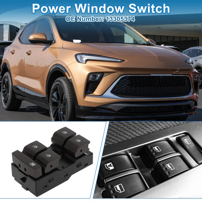 2 x Front Left Right Side Power Window Switch for Buick Encore Verano