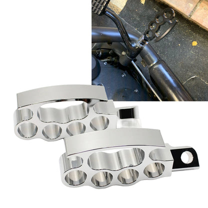 Chrome Foot Pegs for Harley Davidson XL883 1200 X48 (2004-2023)