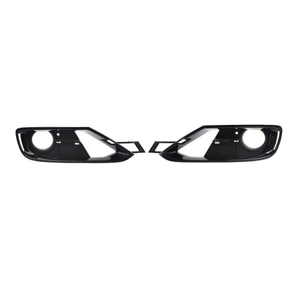 Open Grid Front Bumper Fog Light Grille for BMW F30 F31 F35 F80 (12-19)