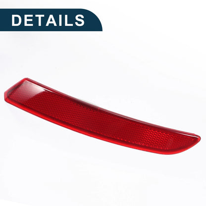 Rear Right Bumper Reflector for BMW 535i GT (2010-2013) Red