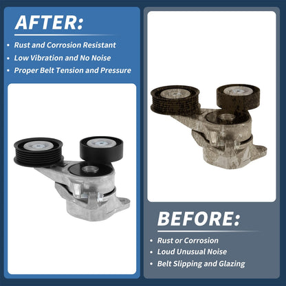 Belt Tensioner for Ford Focus (2003-2007) - Metal 1 Pc