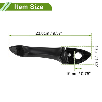 Exterior Door Handle for BMW X5 E53 2000-2006 Black Front Left
