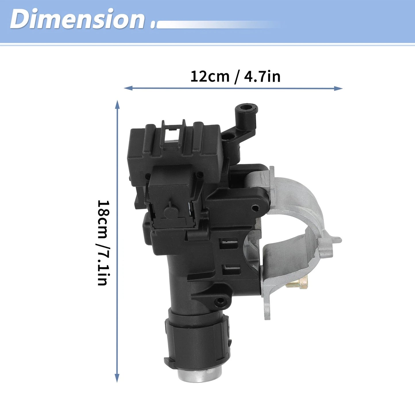 Ignition Lock Cylinder for Ford Escape 2008-2012 w/ 2 Keys