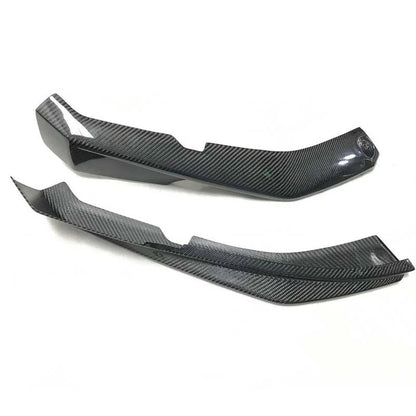 REAL Carbon Fiber Front Bumper Side Lip Splitter fit Maserati GranTurismo 08-14
