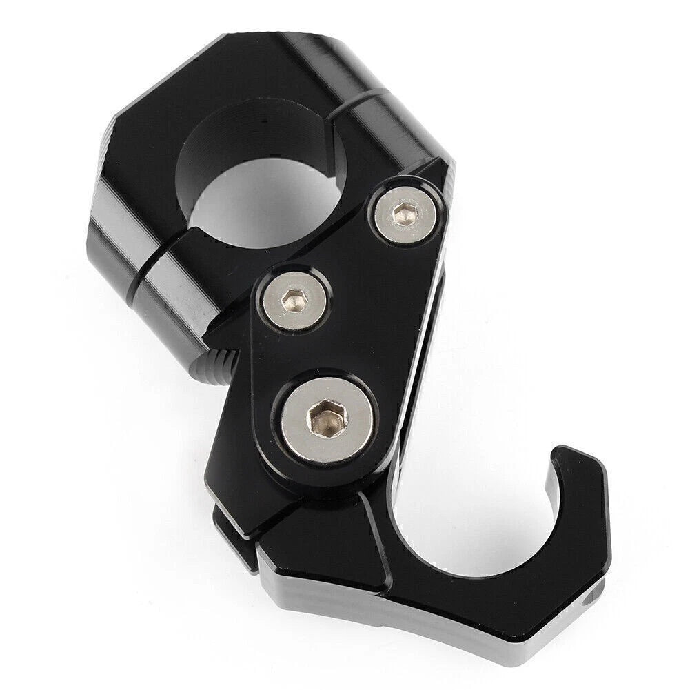 CNC 22MM 7/8" Handlebar Hook for Scooter - Helmet Luggage Bag Hanger Black