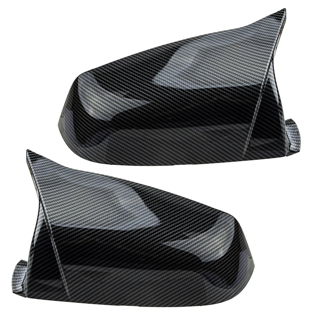 2 x Mirror Caps for BMW E60 E61 F10 F11 F01 F02 (2007-2017)