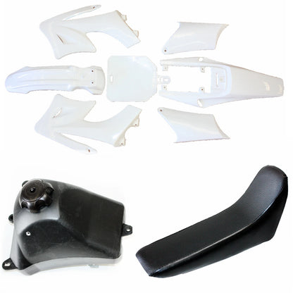 Fender Fairing Kit + Seat + Fuel Tank for 125cc Apollo Orion Dirt Bike