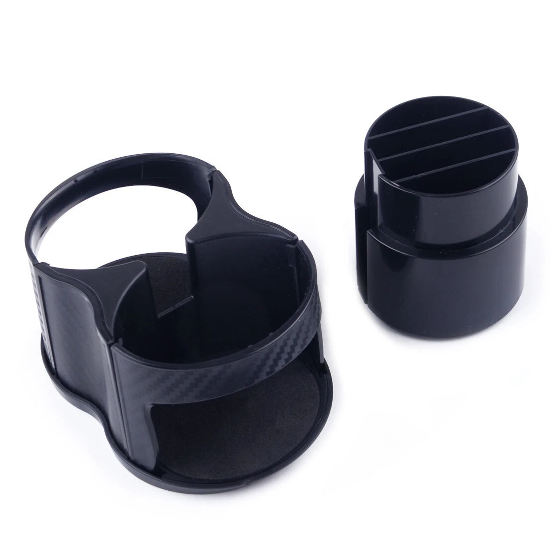 Carbon Fiber Water Cup Holder Cover for Car Center Console