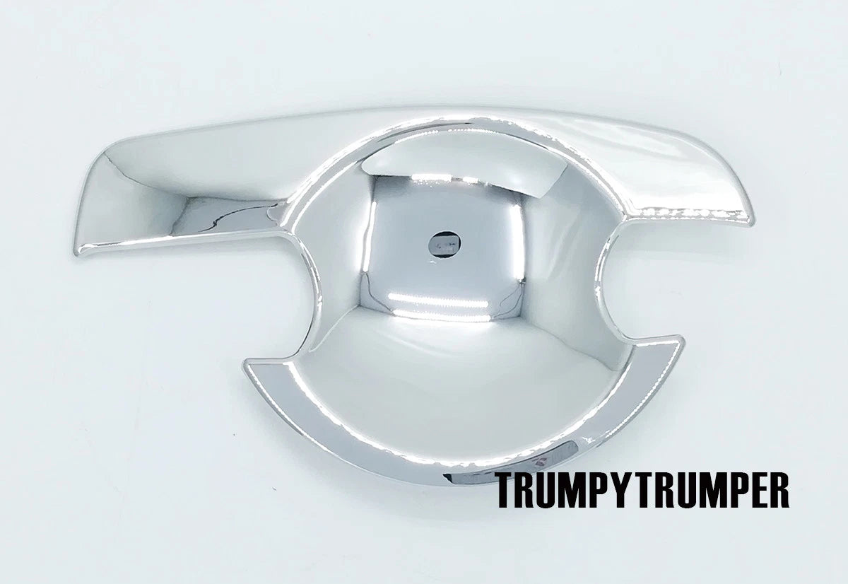 Chrome Door Handle Cover Insert Bowl Trim for Nissan Navara D40 (2005-2015)