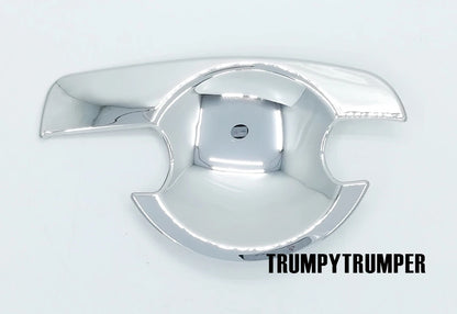 Chrome Door Handle Cover Insert Bowl Trim for Nissan Navara D40 (2005-2015)