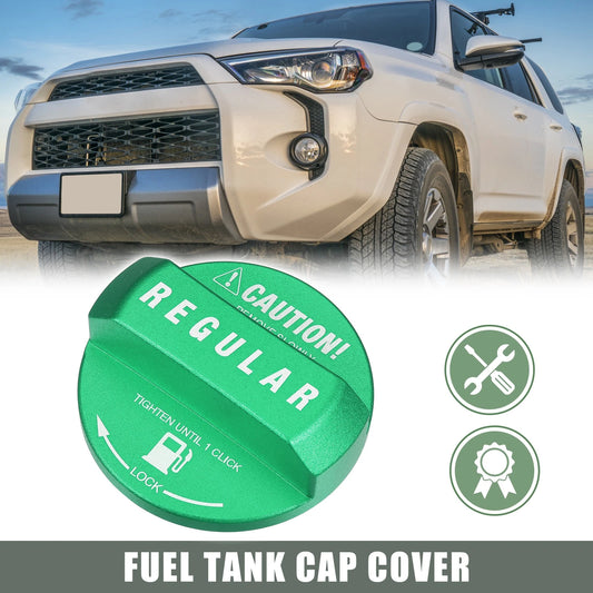 Fuel Tank Cap Cover Gas Fuel Tank Filler Cover for Toyota Green