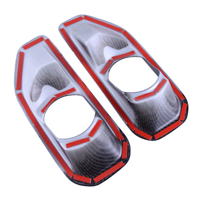 Carbon Fiber Fog Light Covers for Jeep Wrangler JL (2018-2023)