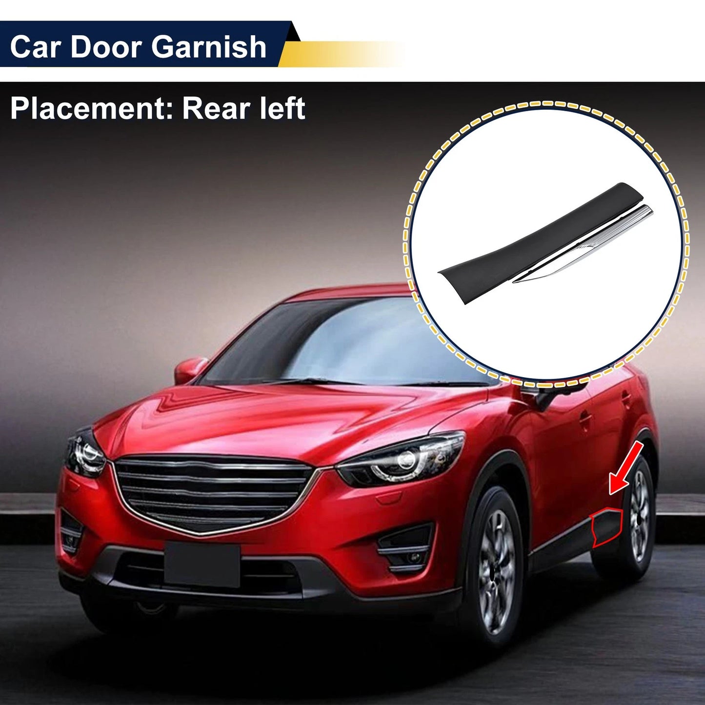 Lower Trim Rear Left Garnish for Lexus RX (2010-2015)