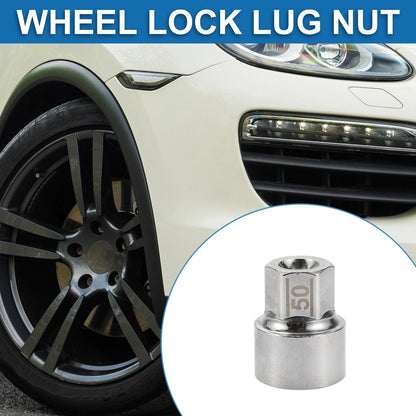 Wheel Lock Lugnut 3/4" Anti-theft Screw Nut Removal Key Socket for Porsche
