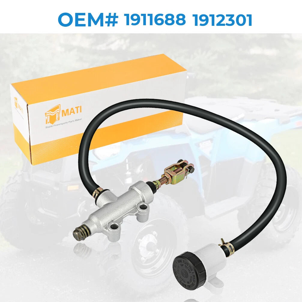 Rear Brake Master Cylinder for Polaris Hawkeye 325 400 2X4 Farmhand