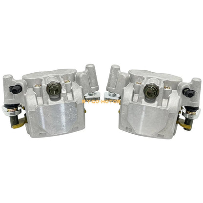 2 x Front Brake Calipers w/Pads for Yamaha Wolverine (2016–2018)