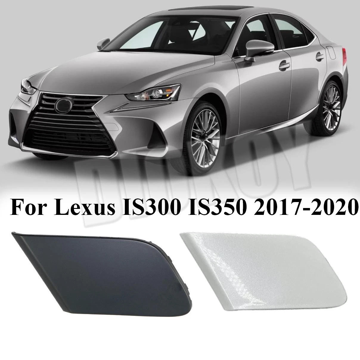Tow Hook Hole Cover Cap for Lexus IS300 IS350 (2017–2020)