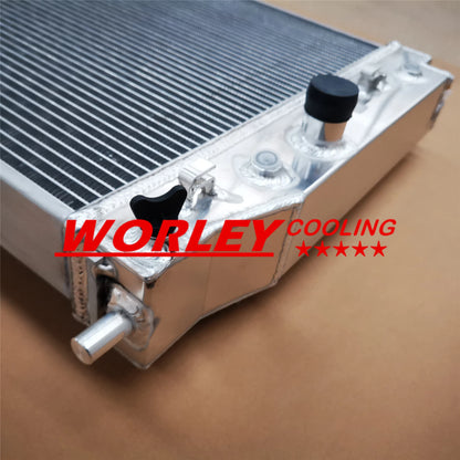 3 Row Aluminum Radiator + Fan for Chevy Corvette C6 (2005-2013)