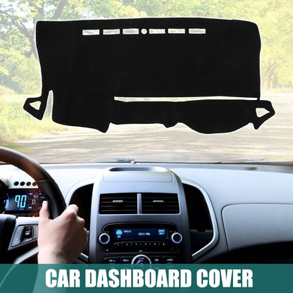 Car Dashboard Cover Black Polyester Non-slip Mat Protector for Toyota VOXY