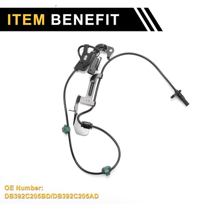 ABS Wheel Speed Sensor for Ford Ranger 2012-2022 (2 x)