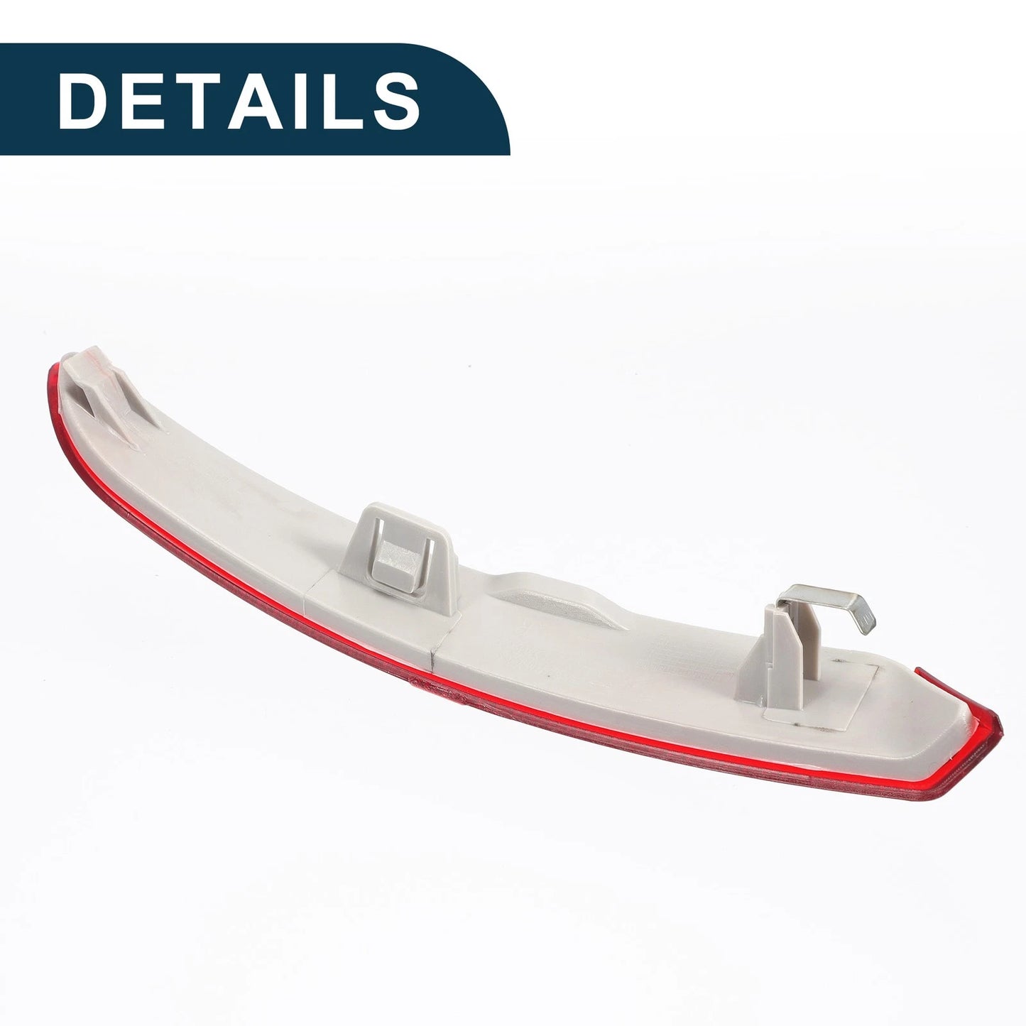 Rear Right Bumper Reflector for BMW 535i GT Red (2010-2013)