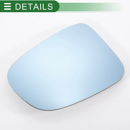 Left Side Blue Mirror Glass with Back Convex for Ford