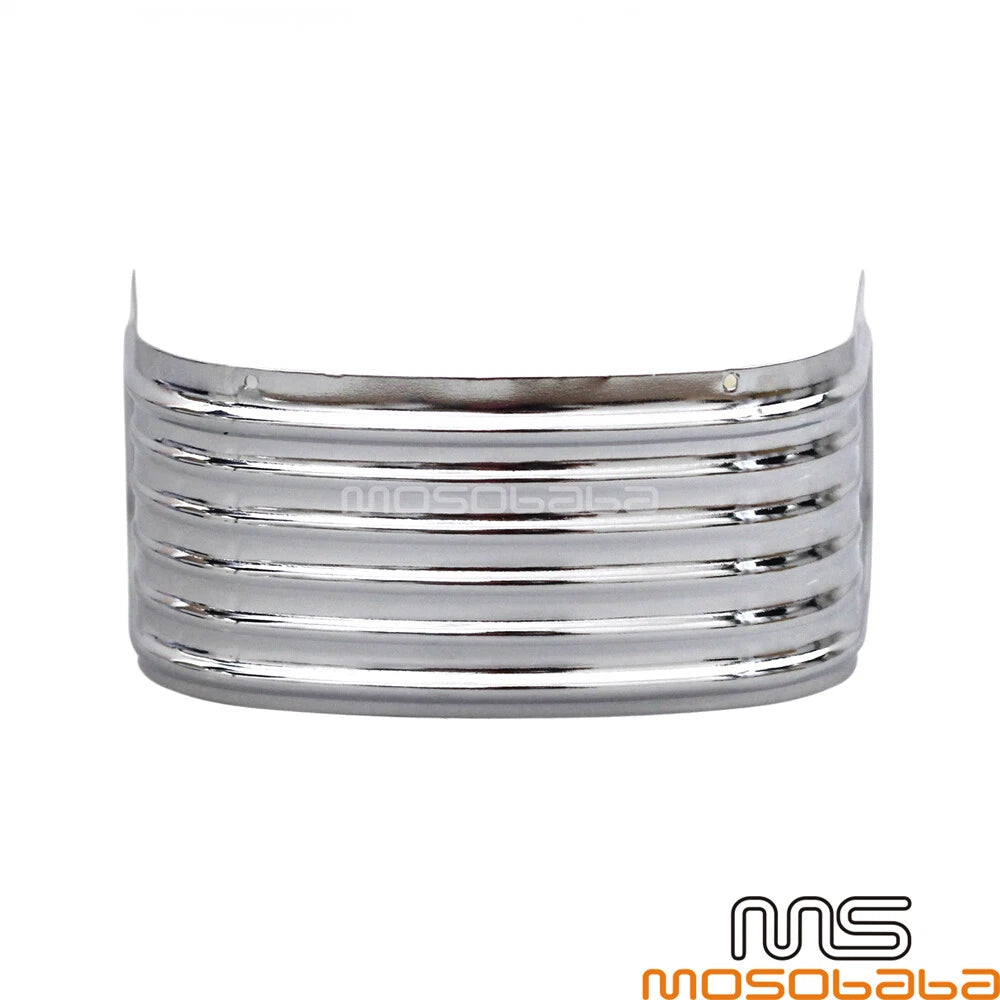Ribbed Front Fender Trim Skirt for Harley Tri Electra Glide Road King (2014-2022)
