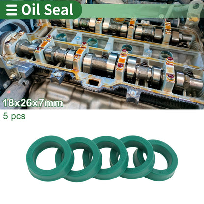 Oil Seal 18x26x7mm Rotary Shaft Seal TPU 5 Pcs for UnknownMake UnknownModel