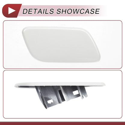 Front Right Washer Nozzle Cover for Subaru Forester 2013-2015 White