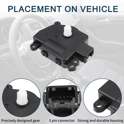 2 x No.4L3Z19E616BA HVAC Heater Blend Door Actuator for Ford Freestar (2004-2007)