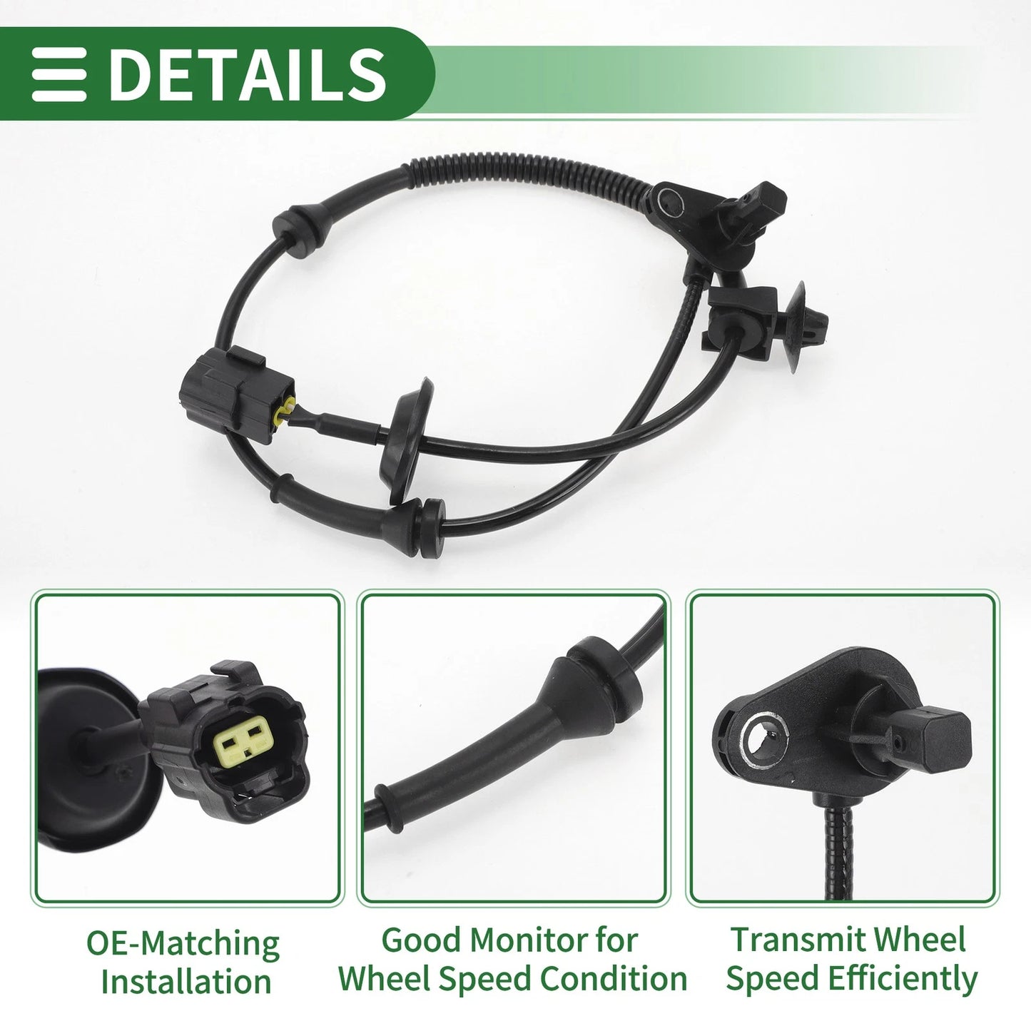 ABS Wheel Speed Sensor for Chevrolet Sail Front Left (2010-2012)