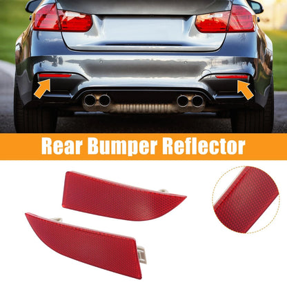 2 x Rear Bumper Reflectors for BMW X3 (2011-2017)