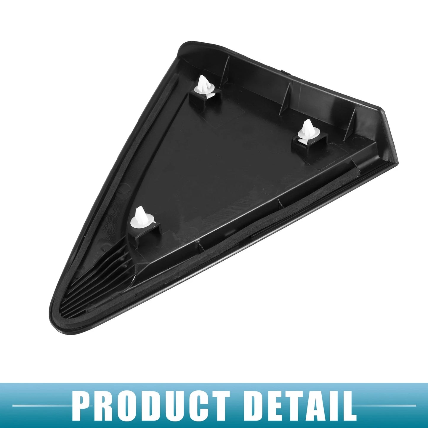 Left Rear Door Window Glass Triangle Trim Cover for Chevrolet Cruze
