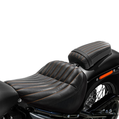 Seats for Harley Street Bob Black Orange (2018-2024)