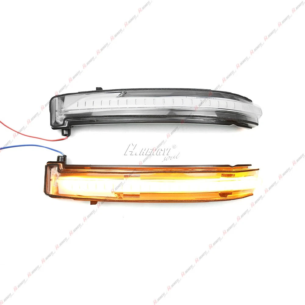 Clear Dynamic Mirror Turn Signal Light for Nissan Pathfinder (2017–2020)
