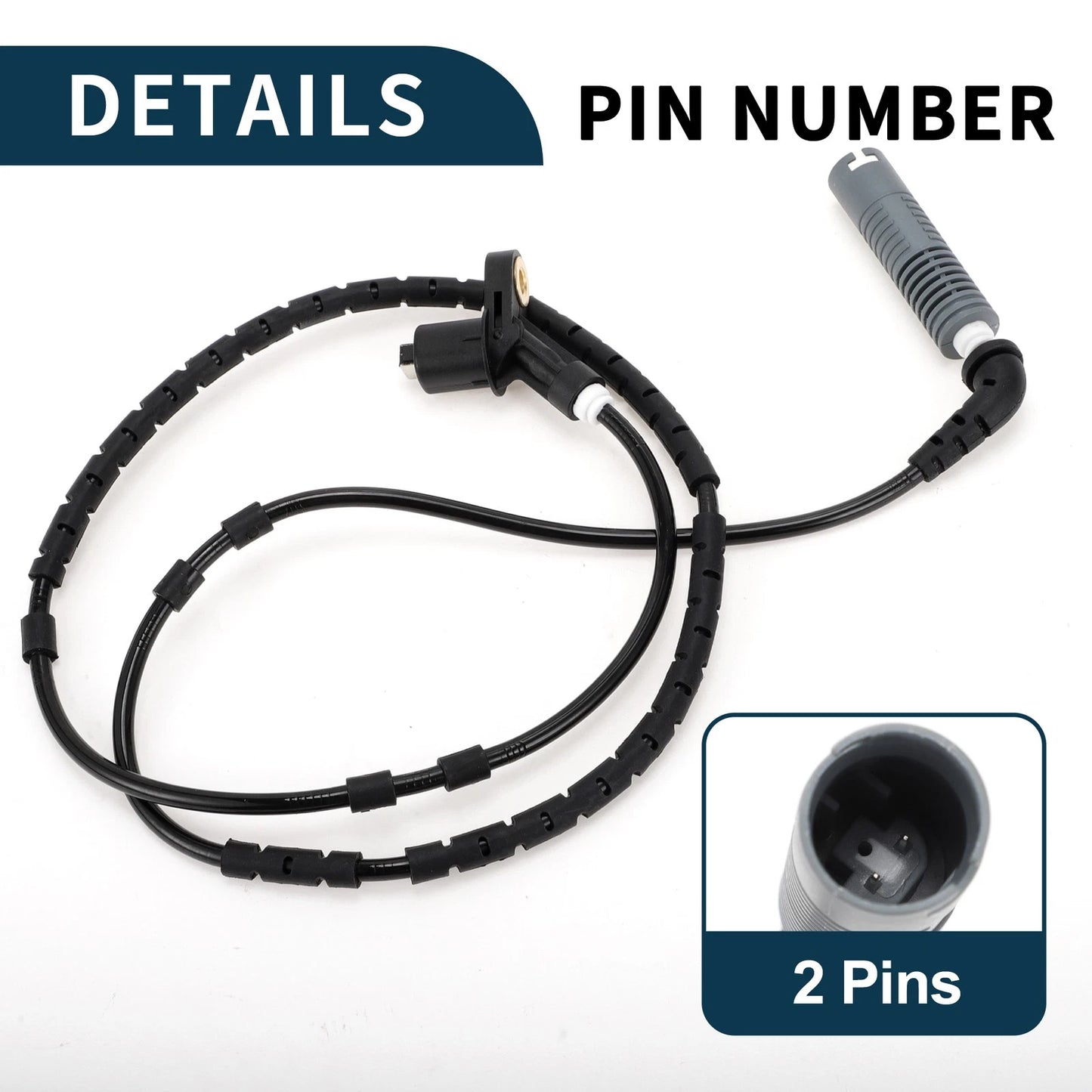 Rear Left or Right ABS Wheel Speed Sensor for BMW 323i (1999 - 2000)