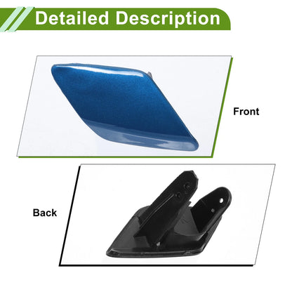 Front Right Washer Nozzle Cover for BMW 428i (2014-2016) Blue