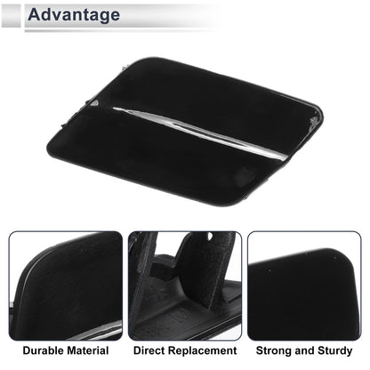 Front Left Washer Nozzle Cover Cap for BMW 335i GT xDrive Black